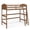 Walnut, variant on Mainstays Kids Twin Wood Loft Bed, Warm Walnut