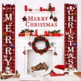 thumbnail image 5 of Christmas activities decoration, couplets hanging flags curtain, 5 of 5