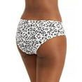 thumbnail image 2 of Jenni Women's Ribbed Thong-Water Color Leo Animal Print-Medium, 2 of 3