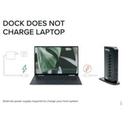 Plugable USB 3.0 and USB-C Universal Laptop Docking Station for Windows and Mac (Dual Video HDMI, Gigabit Ethernet, Audio, 6 USB Ports)