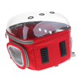 thumbnail image 4 of Porta Cápsula Espaciadora Para Mascotas, Delantera, Roja, Clara, Percha , Con Bandeja Para la vaso Y De - Estrella S Yinane Portador de viaje Bird Outdoor, 4 of 8