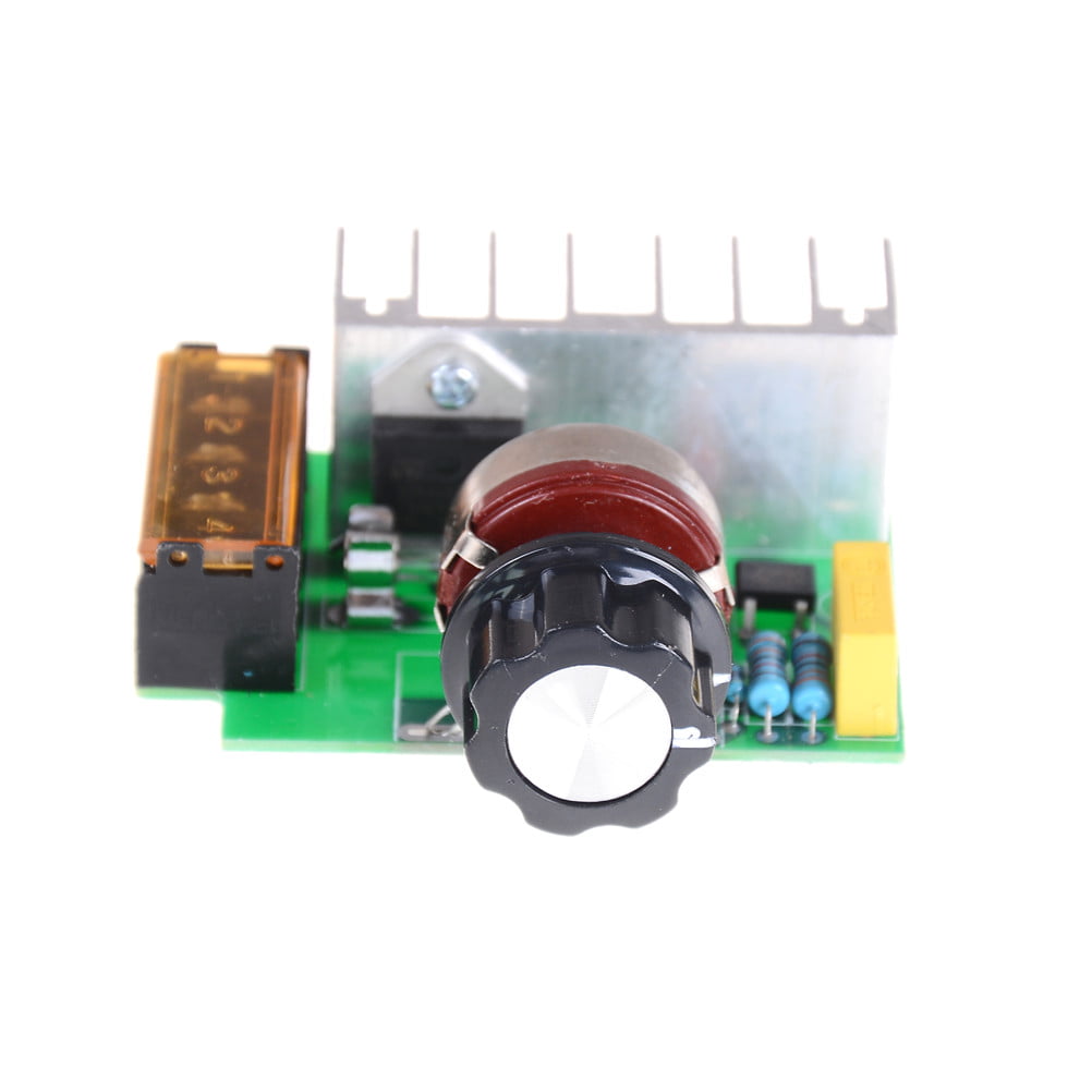 4000W AC110V 120V SCR Voltage Regulator Motor Speed Control Semiconductor Fan US 