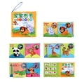 thumbnail image 2 of 6 Patrones, 8 Páginas, Tela Suave, Libro Duradero, Formas de Colores Inglés, Juguetes Educativos para El Desarrollo Y Bebés Sunnimix Libro de desarrollo de inteligencia, 2 of 8