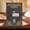 Black, variant on PiGOGI A5 Vintage Notebook with Combination Lock Business Account Book Password Journal Planner
