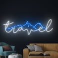 thumbnail image 2 of Handmadetneonsign Travel Mountain Led Sign, Mountain Neon Sign, Mountain Neon Sign, Home Led Sign, 2 of 5