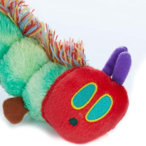 KIDS PREFERRED World of Eric Carle, The Very Hungry Caterpillar Bean Bag  Toy, 10 inches