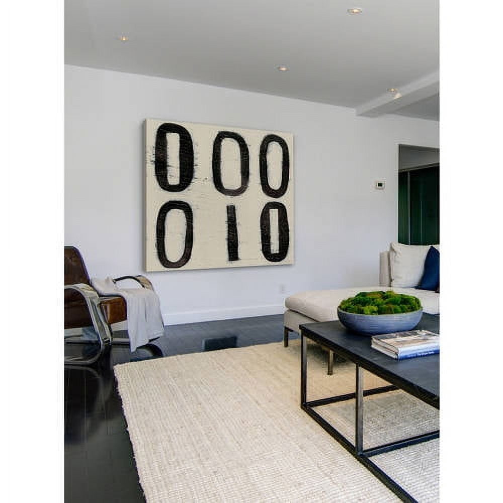 Marmont Hill "Hieroglyph V" Painting Print on Wrapped Canvas