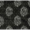 thumbnail image 4 of oneOone Organic Cotton Poplin Twill Fabric Leaves & Floral Block Print Sewing Fabric BTY 42 Inch Wide, 4 of 4