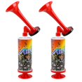 thumbnail image 1 of Bocina de seguridad Air Horn Tseckayy Loud de 25 cm, color rojo, paquete de 2, 1 of 5