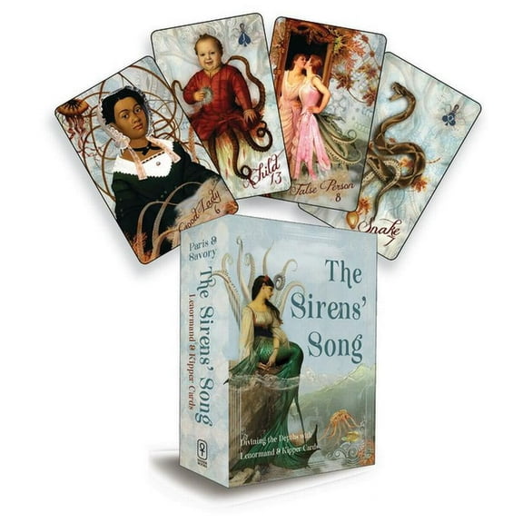 The Sirens’ Song : Divining the Depths with Lenormand & Kipper Cards (Includes 40 Lenormand Cards, 38 Kipper Cards & 144-Page Full Color Guidebook) (Cards)