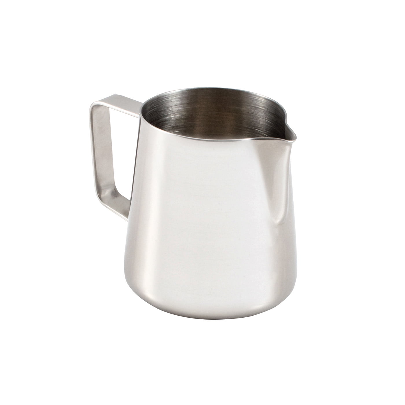 HIC Stainless Steel Frothing Pitcher, 12 Ounce