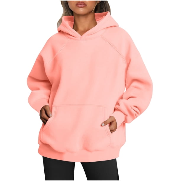 ¡Ahorra en liquidación! Sudadera deportiva Umfun para mujer, informal, de manga larga, con cremallera y bolsillo, color rosa (talla M)