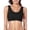 Black, variant on Womens Sports Bra Gym Bra Women's Tank Style Cotton Sports Bras Low Impact Sports Bras