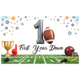 thumbnail image 7 of Football Theme Party Decoration First Year Down Banner Trophy Design Celebration Helmet for Birthday Party Kids Event Decoration, 7 of 7