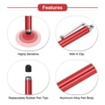 thumbnail image 4 of Uxcell Capacitive Stylus for Screen Sensitivity and Precision Stylus for All Screen Devices Red 5pcs, 4 of 6
