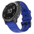 thumbnail image 2 of 22mm Silicone Quick Release Watch Strap Band Compatible Garmin Fenix 6 5, 2 of 4