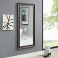 thumbnail image 6 of Tall Mirror, Framed Full length Mirror, Wall Mirror, 65"LX31"W Full Body Mirror, Floor Mirror, Faux Wood Mirror For Home, Leaning Mirror, Standing Mirror for Living Room, Hanging Mirror -Bronze, 6 of 10