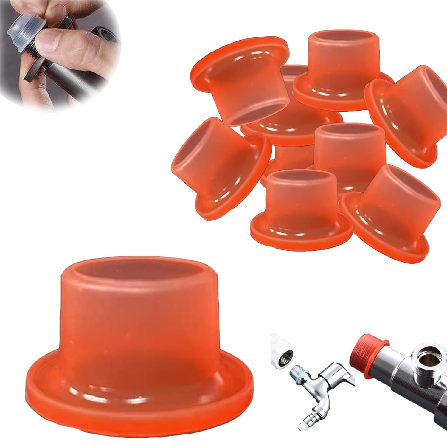 Jeu De Joints D'étanchéité Admission AJUSA 77004000 - Compatible BMW, VOLVO (B6304T2, T3...), Qualité OE, Fabriqué En Espagne - 7