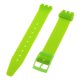 thumbnail image 1 of Correa de reloj deportiva impermeable de silicona de repuesto para mujer de 16mm Cyan Jinwen Banda de reloj deportivo de silicona, 1 of 8