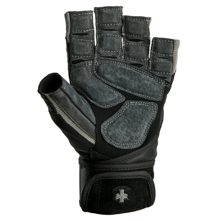 Harbinger BioForm Wristwrap Weightlifting Glove with Heat Activated Cushioned Palm Pair XX Large Walmart