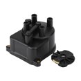 thumbnail image 2 of Qiilu Car Auto Distributor Cap & Distributor Rotor Ignition Kit for Honda Civic 92-00 30102 P54 006, 30102 P54 006, Distributor Rotor Head, 2 of 7
