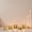 B, variant on Geometric Hollow Iron Candlestick, Decorative Aromatherapy Candle Holder for Tabletop, Modern Wrought Iron Light Projecting Home Decor for Living Room, Bedroom & Festive Decoration