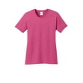 thumbnail image 5 of Port & Company Ladies Core Cotton Tee-M (Sangria), 5 of 6