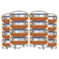 thumbnail image 1 of 16pcs 5 Layers Shaver Blades Compatible Cartridges Men Care For Gillette Fusion Razor, 1 of 3