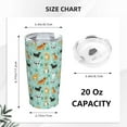 thumbnail image 2 of Cute Dog Puppy Stainless Steel Thermal Insulated Vacuum Tumbler with Lid 20 Oz, Paw Travel Mug Gift for Dog Lover, Holiday Birthday Christmas Gift for Dad Mom Friend Sister Bestie, 2 of 6