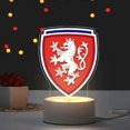 thumbnail image 1 of Decorative lamp ornaments night light Portugal France team fans souvenir led atmosphere lamp, 1 of 1