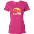 thumbnail image 3 of Inktastic Maui Hawaii Retro Sunset Women's T-Shirt, 3 of 5