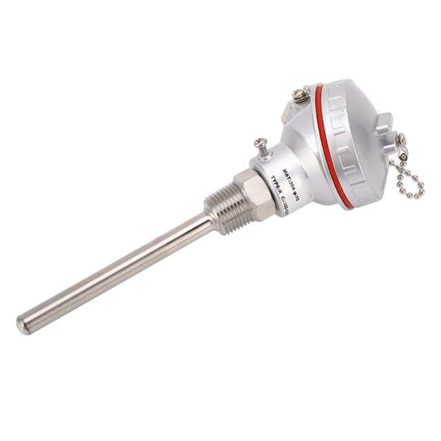 Sonda De Sensor De Temperatura Jadeshay Tipo K Acero Inoxidable Rango 100 A 1250