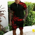 thumbnail image 3 of Fanxing 2023 Men Sweatsuits Sets Big And Tall Sweat Suits For Men 2 Piece Jogging Set Plus Size Sports Set For Men Sweat Set, 3 of 4