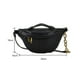 thumbnail image 1 of Bolsa Riñonera para mujer, bandolera de viaje con bolsillo de cuero Vintage (negro) Ehuebsd Para Estrenar, 1 of 8