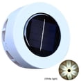 thumbnail image 1 of Aplique de pared 1 Luces solares Creative LED .2V Estampado de flores para decoración ( ) Blanco, 1 of 3