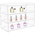thumbnail image 2 of Miumaeov 3 layers Acrylic Display Cabinet Case Transparent Products Item Storage Cabinet, 2 of 9