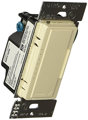 Lutron Maestro Wireless 600W Multi-Location Dimmer - Ivory, Remote Control Dimmer Switch For Home Lighting