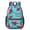 Pioneer Flower Floral-1, variant on Pioneer Flower Floral Print Pattern 17" School Backpacks for Teens,Waterproof Oxford Fabric,S-Shape Padded Straps for School,Travel,Hiking,Camping