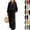 22# Black, variant on Women's 2 Piece Pants Set Long Sleeve Button Shirt and Drawstring Wide Leg Pants Casual Travel Matching Outfit Red XL