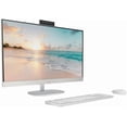 thumbnail image 3 of HP 27" FHD Touchscreen All-in-One Desktop Computer, Quad-Cores Ryzen 5 7520U, 16GB RAM 512GB SSD, Windows 11, Wireless Keyboard & Mouse, PLUSERA 8-in-1 Hub Included, White, 3 of 6