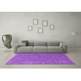 thumbnail image 3 of Ahgly Company Indoor Rectangle Oriental Purple Industrial Area Rugs, 2' x 4', 3 of 4