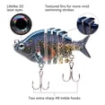 thumbnail image 5 of Bassdash SwimPanfish 2.5”/0.34oz Hard Bluegill Swimbaits Multi Jointed Topwater Trout Bass Fishing Crank Lure for Freshwater and Saltwater, 5 of 8