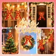 thumbnail image 6 of Pakyozj 2 Pcs Large Lighted Red Bows for Christmas Tree Topper, 20 x 11 Inch Pre Lit Red Wreath Bow Light up for Fall Halloween Thanksgiving Christmas Decorations Outdoor Indoor, 6 of 7