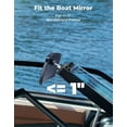 KEMIMOTO Marine Boat Rear View Mirror 4.5