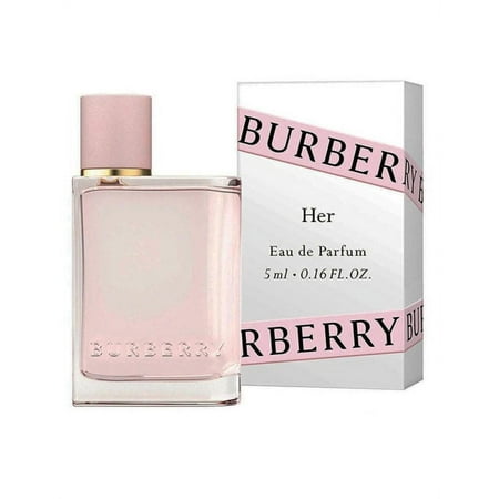 Burberry Her For Women Perfume 0.16 oz ~ 5 ml Miniature EDP Splash