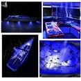 thumbnail image 6 of PULLIMORE 4Packs 3.8'' Waterproof Marine Boat LED Lights, Cabin Deck Walkway Stair Light, Navigation Lights, Stern Lights for Boat, Bow and Kayak DC 12V-24V (Blue), 6 of 8