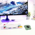 thumbnail image 4 of SHIQI-Ergonomic Mouse Pad with Wrist Support, Mousepad with Memory Foam Wrist Rest and Non-Slip Base for Computer, Cafe, Home & Office, 9.64 x 8.26 in Office Desk Accessories, 4 of 4