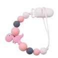 thumbnail image 1 of Keep Your Baby's Pacifier Safe and Secure with this Adorable Dinosaur Pacifier Chain Clip!, 1 of 4