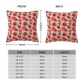 thumbnail image 2 of Fuzoiu Tomatoes Print Square Pillow Cover,Hidden Zipper Design,Luxury Square Pillow Case, Throw Pillow,Couch Cushion-26"x26", 2 of 6