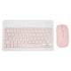 thumbnail image 1 of Conjunto de teclado y ratón inalámbricos de 10 pulgadas, teclado y ratón para computadora, tableta, teléfono móvil, computadora, color rosa, 1 of 15